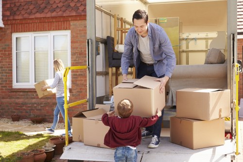 Residential furniture moving support for homes and flats in Aldersbrook