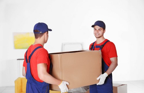 Man with a van service helping with local moves in Aldersbrook