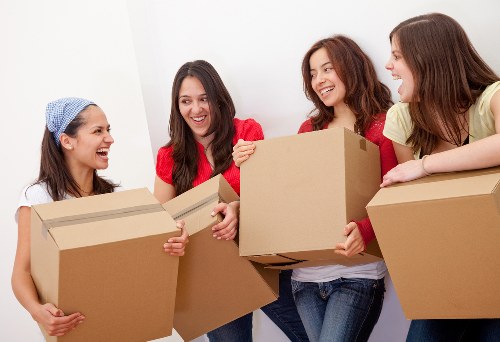 Local removal van service for homes and flats in Aldersbrook