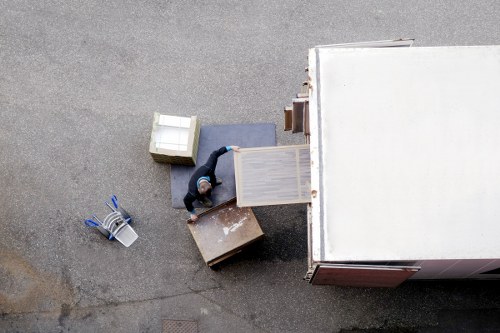 Aldersbrook piano removal service with route planning and property protection
