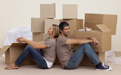 Careful loading and transport for a removal van job in Aldersbrook