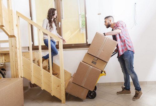 Risk assessment and planning before a house move in Aldersbrook