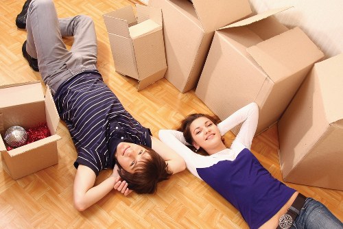 Flat move and furniture loading in East London