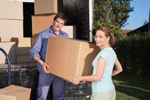 House removal support for a local Aldersbrook property